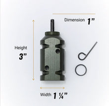 Load image into Gallery viewer, Fith Ops Perimeter Camp Safe Gen3 Trip Alarm - 12 Gauge OD Green 6061 Aluminum