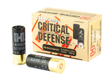 Load image into Gallery viewer, Hornady, Critical Defense, 12 Gauge, 2.75", 00 Buck, Buckshot, 10 Round Box