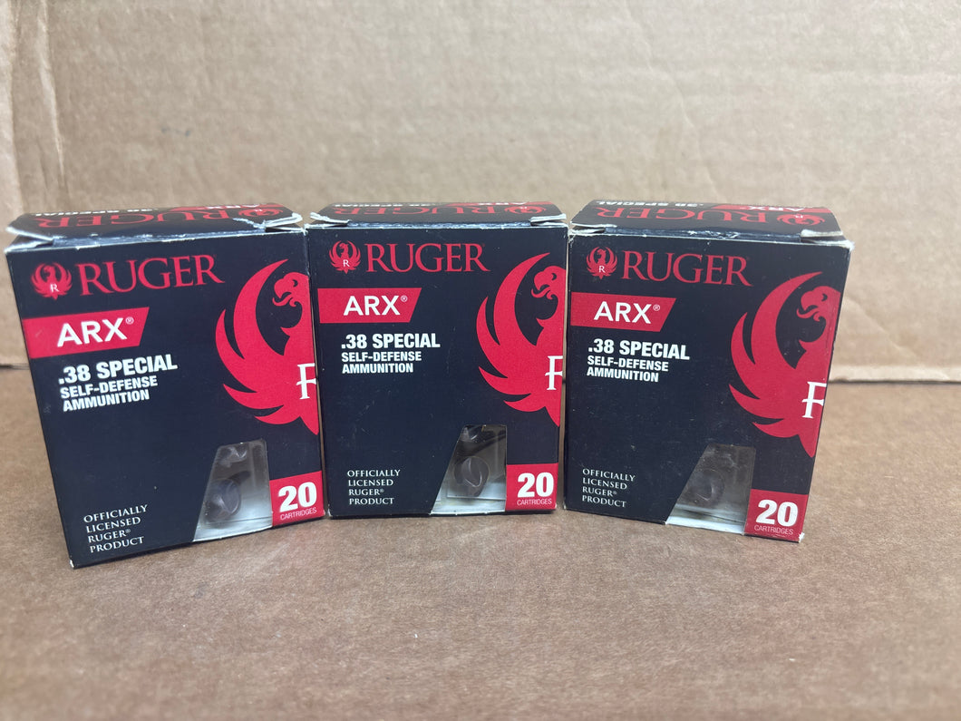 .38 Special ARX 77 grain Self Defense