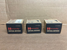 Load image into Gallery viewer, Hornady Critical Defense 38 Special 110 grain
