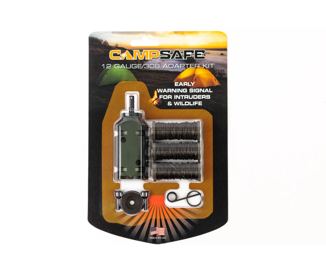 Fith Ops Perimeter Camp Safe Gen3 Trip Alarm Kit - 308 Blank Adapter & Military Trip Wire