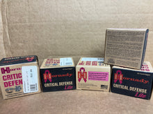Load image into Gallery viewer, .38 Special 90 Grain Critical Defense 20 round box
