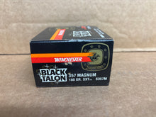Load image into Gallery viewer, RARE Black Talon 357 Magnum 180 gr SXT
