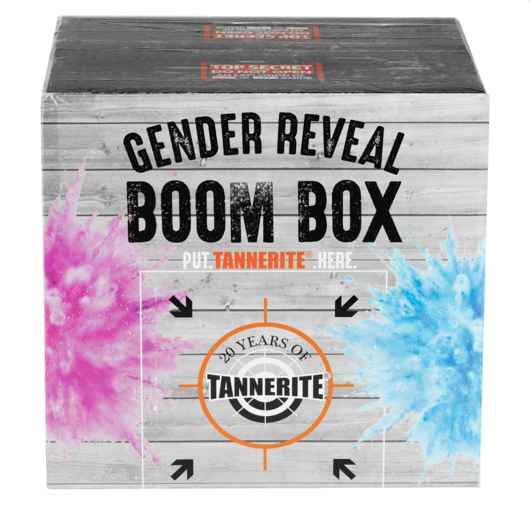 Tannerite, Gender Reveal Kit Target, 1 Pound Target, 10 Pounds Color Blaze Powder, Blue/Pink Color