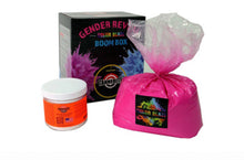 Load image into Gallery viewer, Tannerite, Gender Reveal Kit Target, 1 Pound Target, 10 Pounds Color Blaze Powder, Blue/Pink Color
