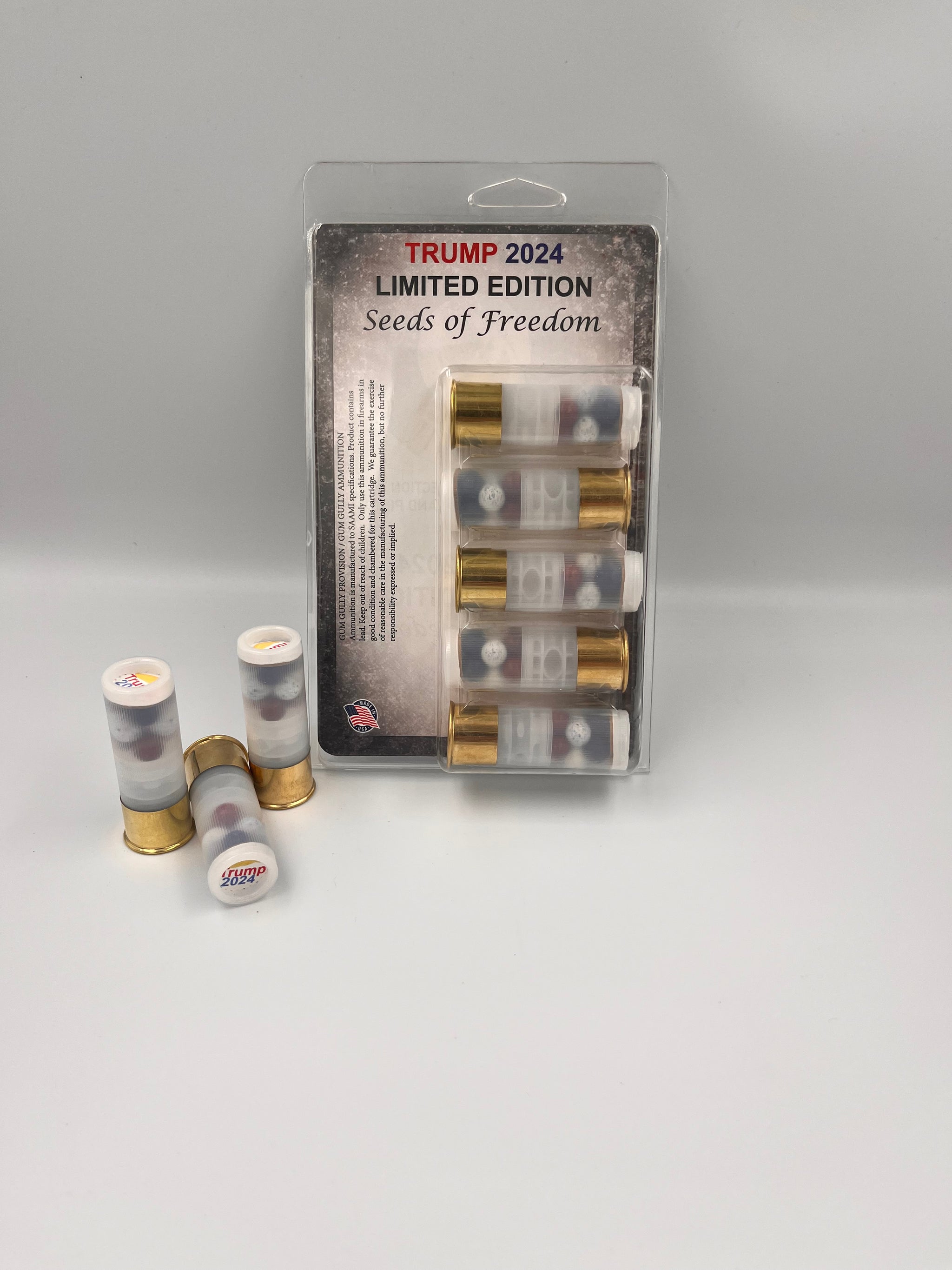 12 GAUGE TRUMP SEEDS OF FREEDOM LIMITED EDITION 00 BUCKSHOT