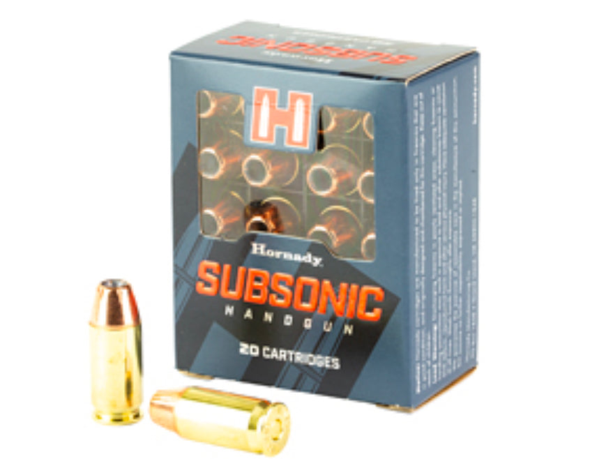 45 ACP 230 Grain, Subsonic-Hornady