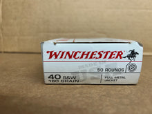Load image into Gallery viewer, 40 cal 180 gr Winchester
