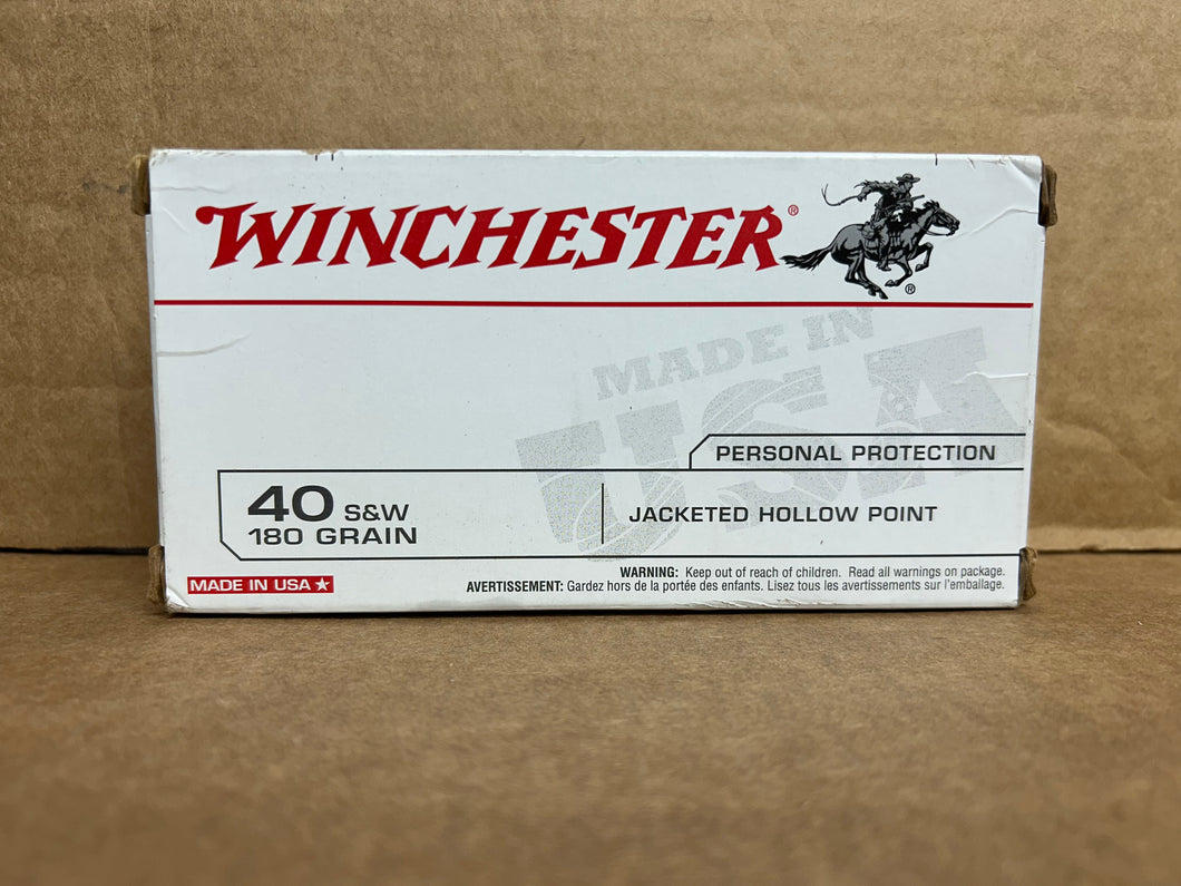 40 S&W 180 Grain JHP