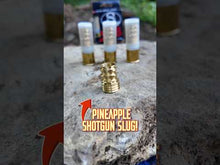 Load and play video in Gallery viewer, 12g S.O.B.-Solid Brass Collapsing Projectile
